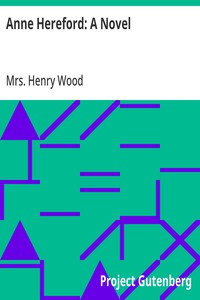 Cover of Anne Hereford: A Novel — Text an...