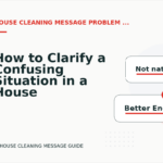 How to Clarify a Confusing Situation in a House Cleaning Message