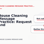 House Cleaning Message Practice: Request and Reply Examples