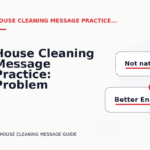 House Cleaning Message Practice: Problem and Solution Replies